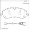 ASIMCO KD6368 Brake Pad Set, disc brake